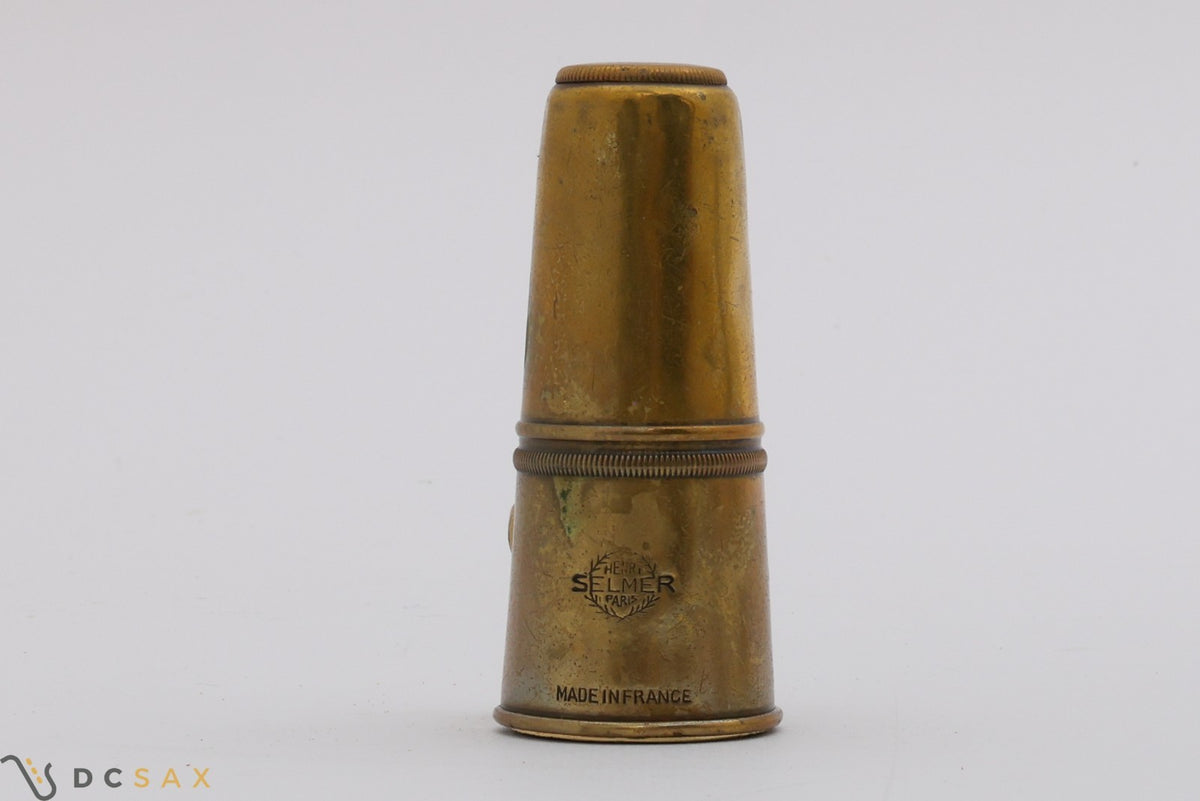 Vintage Selmer Two Screw Tenor Saxophone Ligature and Cap Set From Mark VI