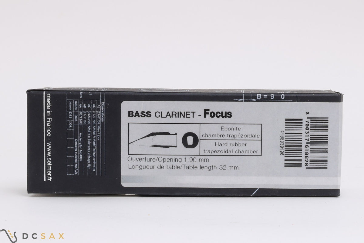 Selmer Focus Bass Clarinet Mouthpiece