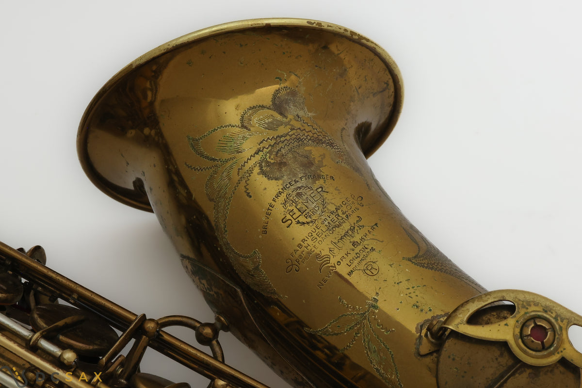1956 64,xxx Selmer Mark VI Tenor Saxophone, Original Lacquer, Video