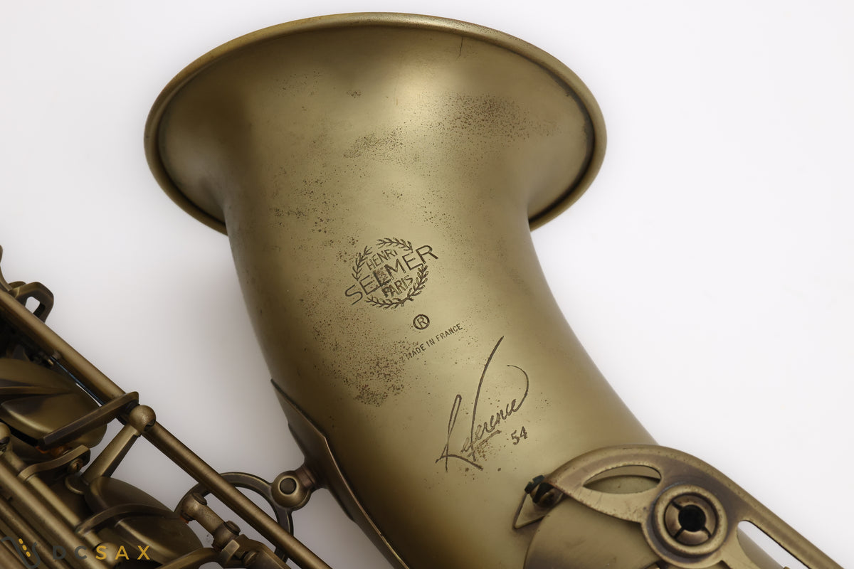 2005 Selmer Reference 54 Tenor Saxophone, Matte Finish, Just Serviced