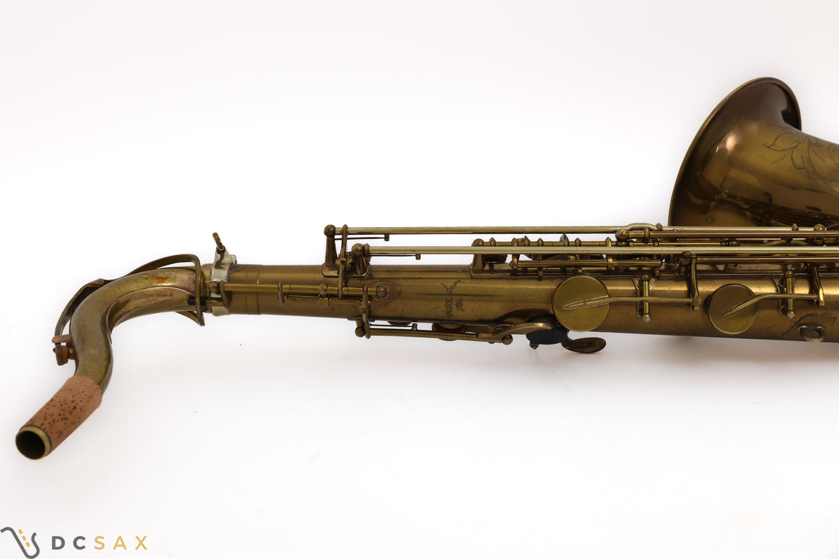 1957 70,xxx Selmer Mark VI Tenor Saxophone, 90% Original Lacquer, New Pads, Video Demo