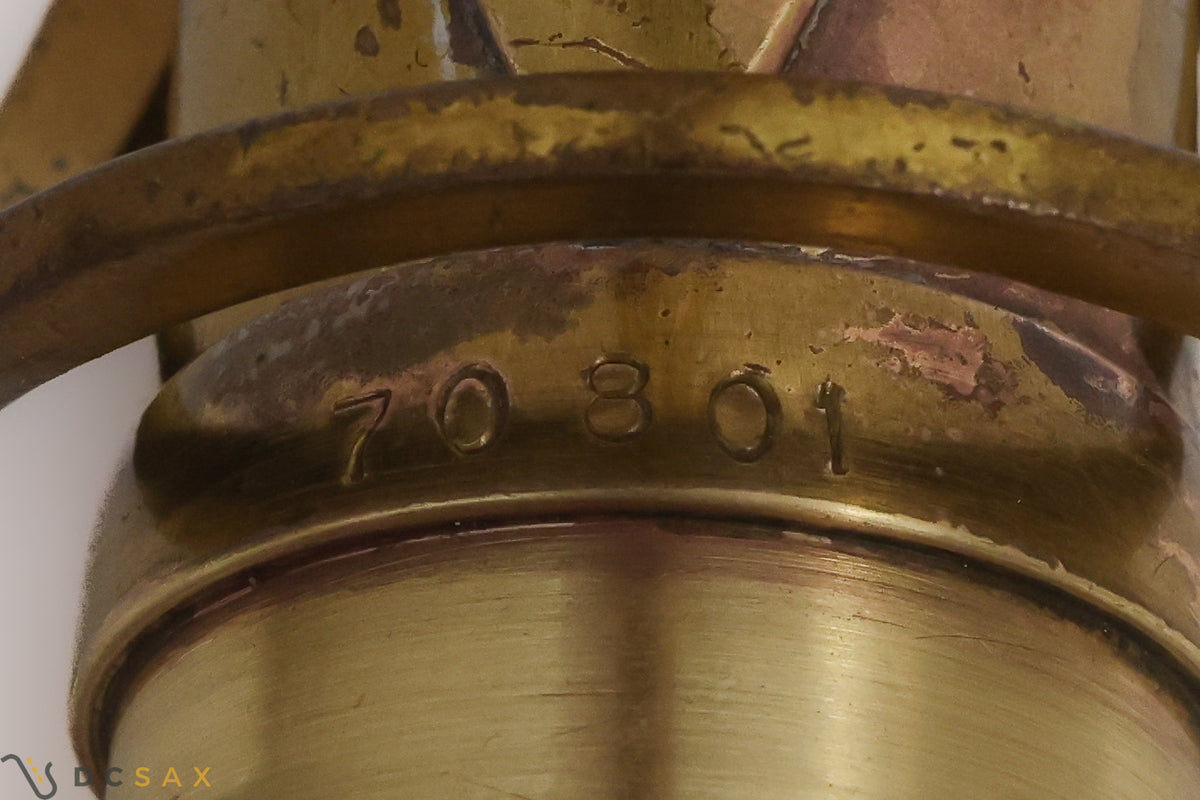 1957 70,xxx Selmer Mark VI Tenor Saxophone, 90% Original Lacquer, New Pads, Video Demo