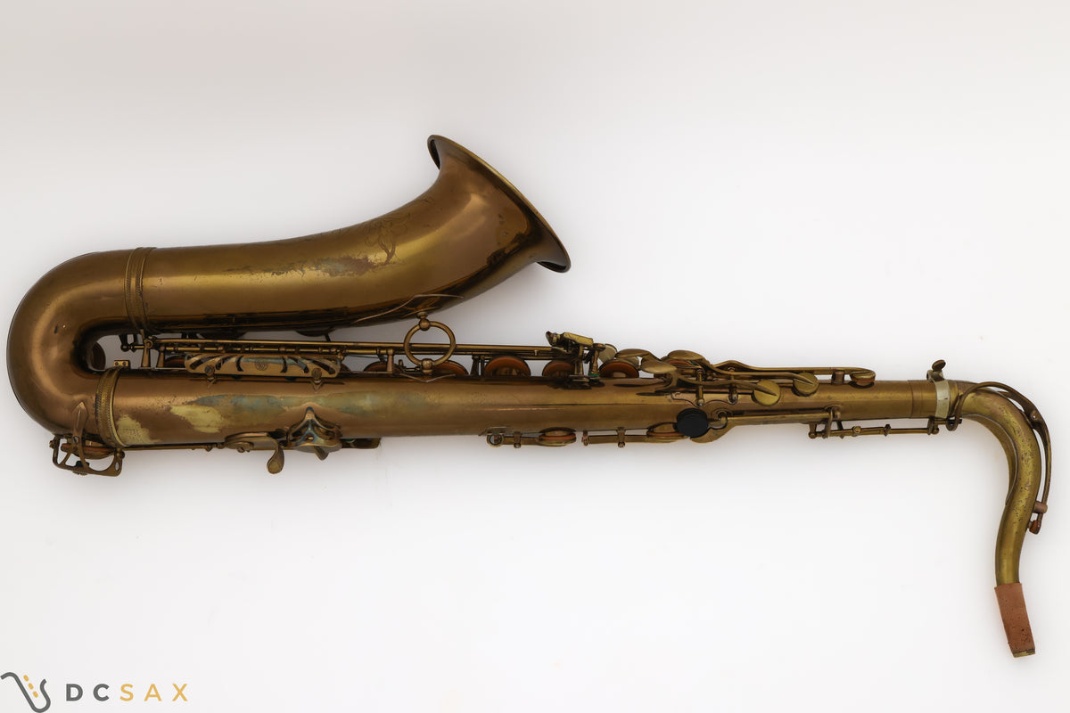 1957 70,xxx Selmer Mark VI Tenor Saxophone, 90% Original Lacquer, New Pads, Video Demo