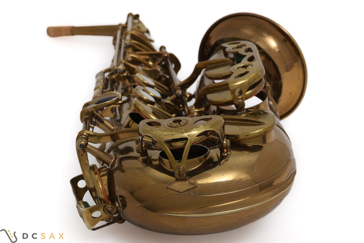 1958 74,xxx Selmer Mark VI Alto Saxophone, 95%+ Original Lacquer, Medium Bow, Video