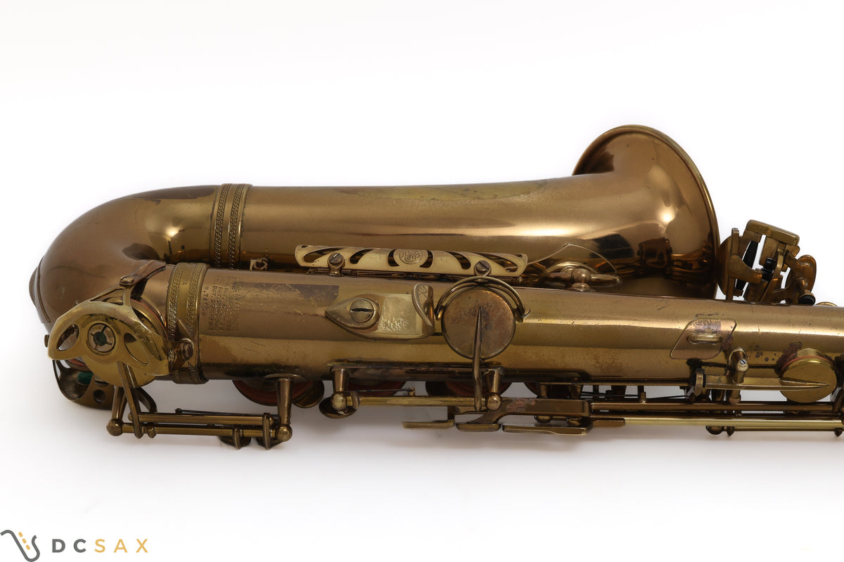 1958 74,xxx Selmer Mark VI Alto Saxophone, 95%+ Original Lacquer, Medium Bow, Video