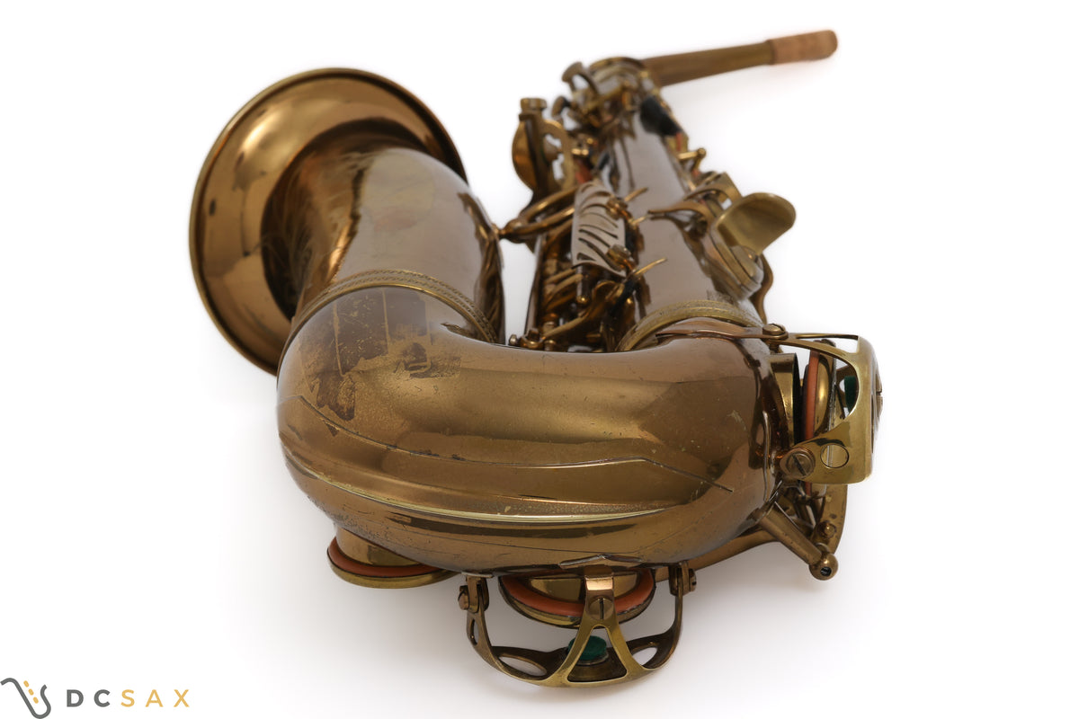 1958 74,xxx Selmer Mark VI Alto Saxophone, 95%+ Original Lacquer, Medium Bow, Video