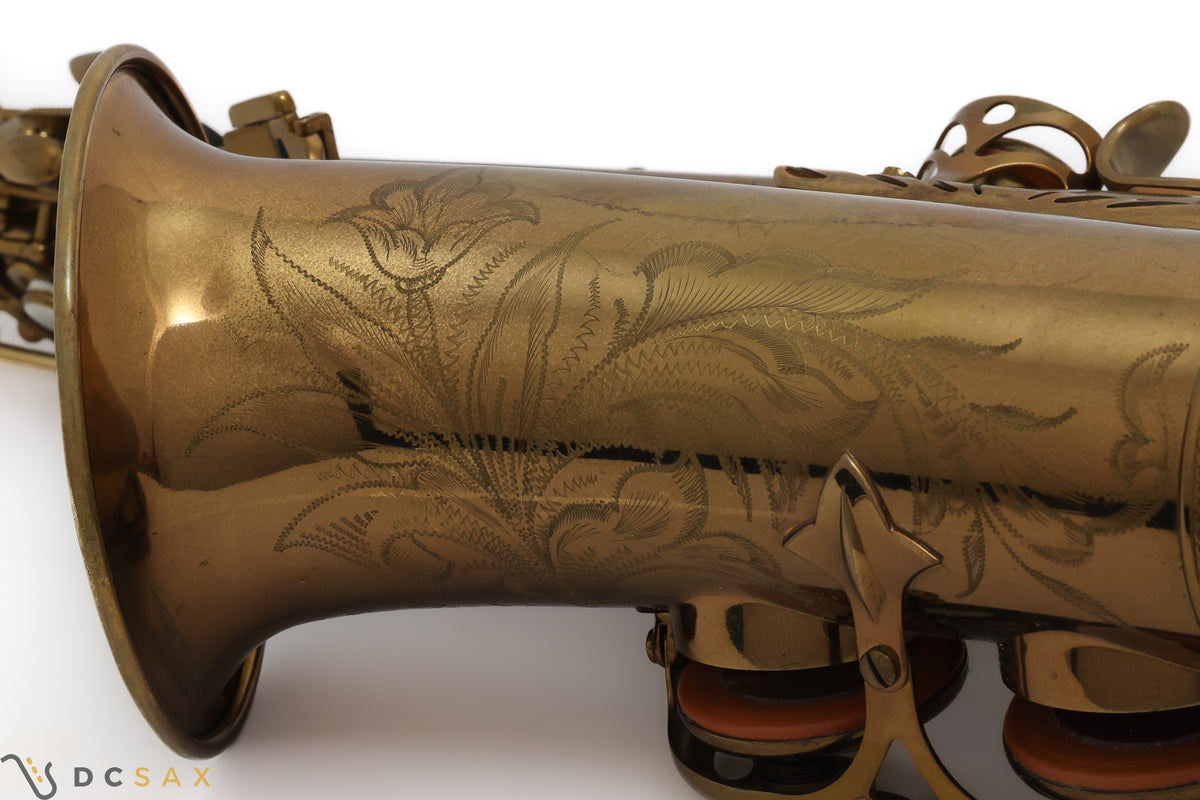 1958 74,xxx Selmer Mark VI Alto Saxophone, 95%+ Original Lacquer, Medium Bow, Video