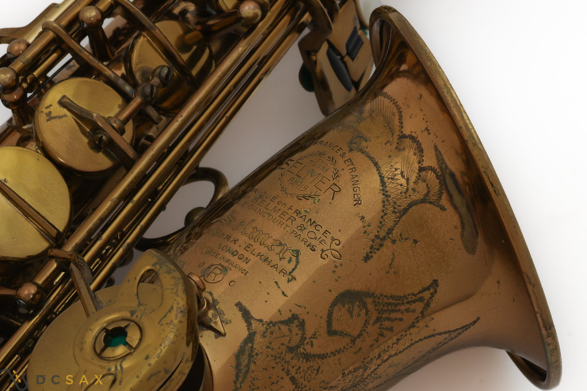 1958 75,xxx Selmer Mark VI Alto Saxophone, 99% Original Lacquer, Medium Bow, Video