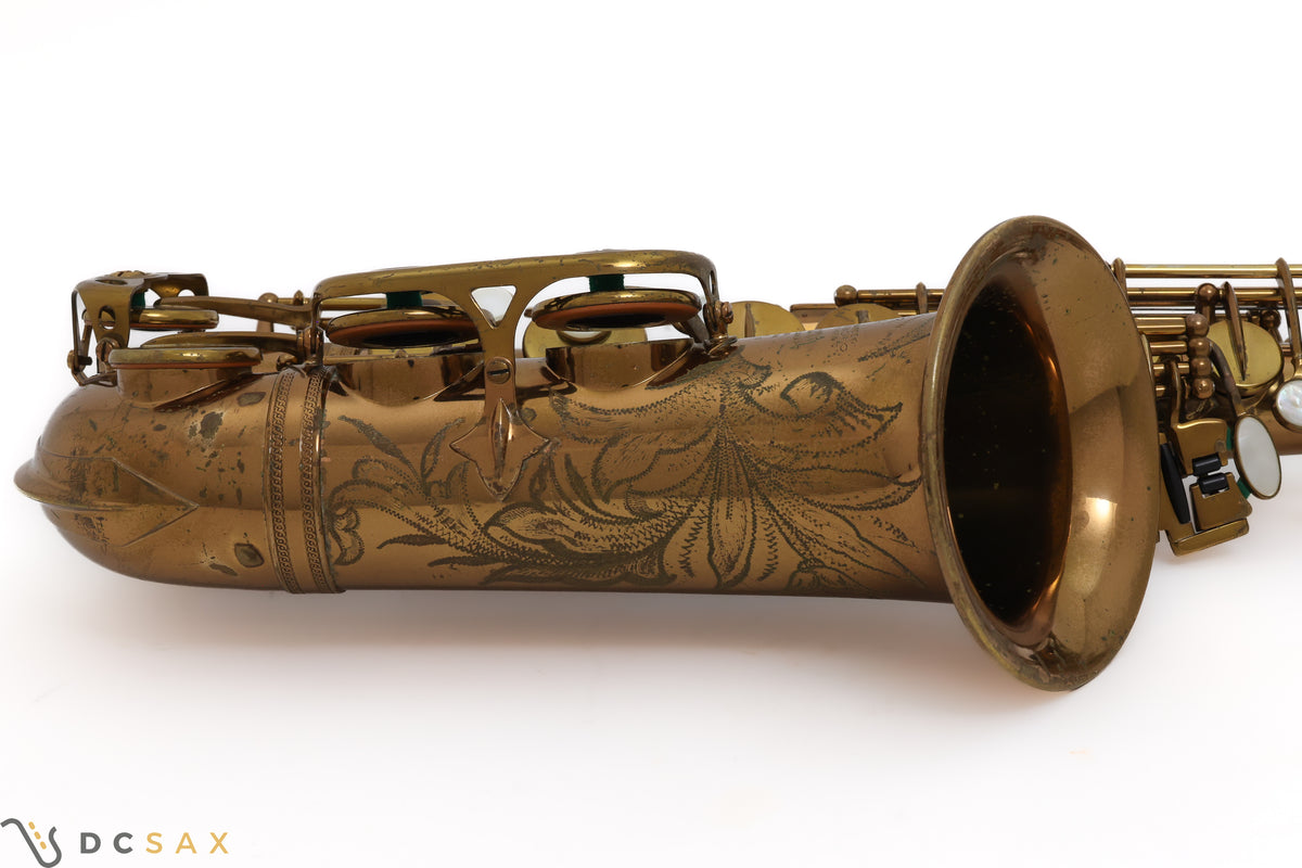 1958 75,xxx Selmer Mark VI Alto Saxophone, 99% Original Lacquer, Medium Bow, Video