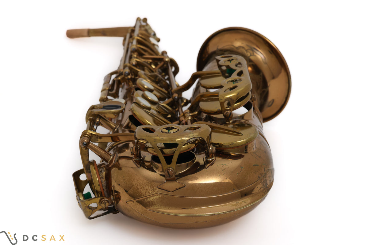1958 75,xxx Selmer Mark VI Alto Saxophone, 99% Original Lacquer, Medium Bow, Video