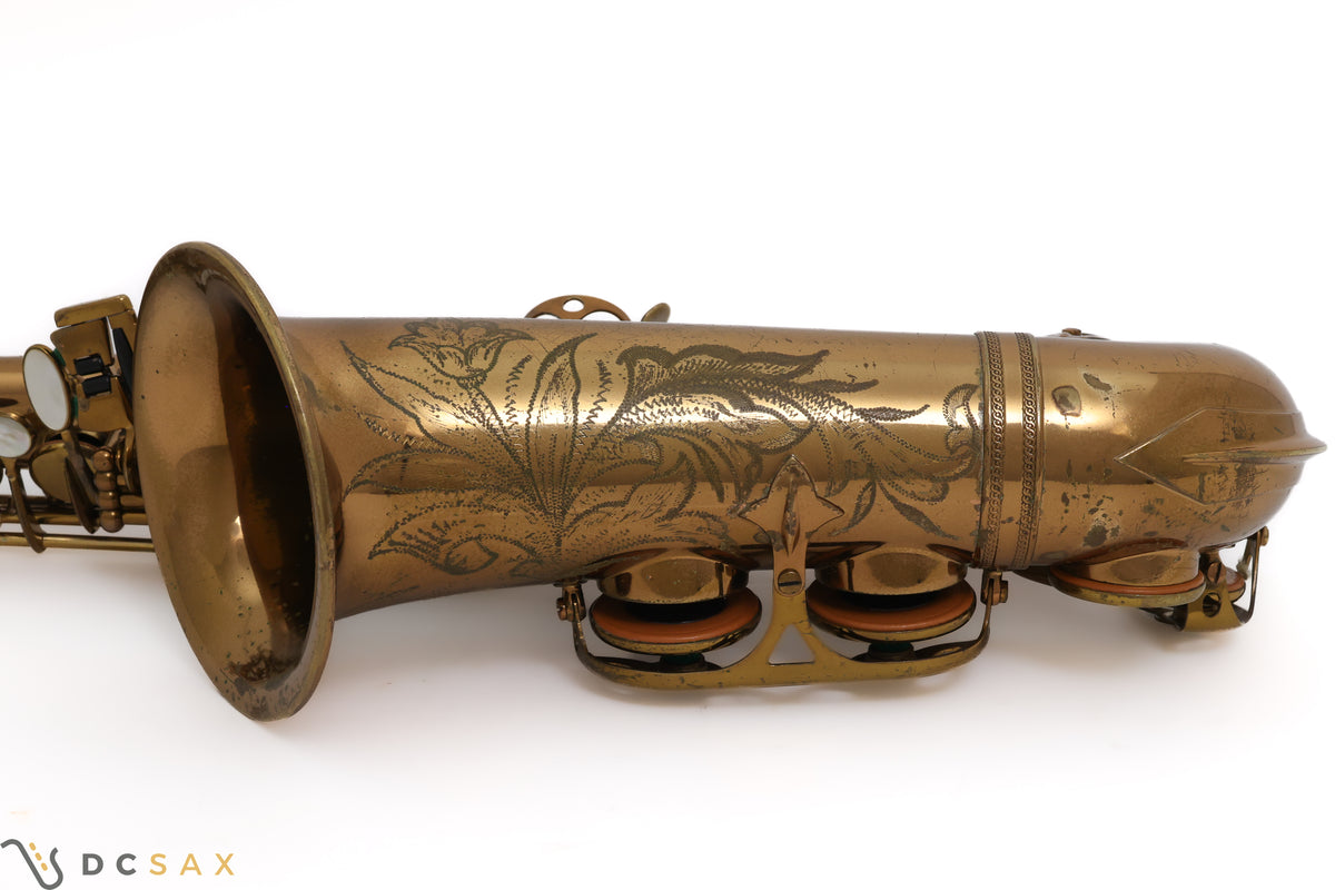 1958 75,xxx Selmer Mark VI Alto Saxophone, 99% Original Lacquer, Medium Bow, Video