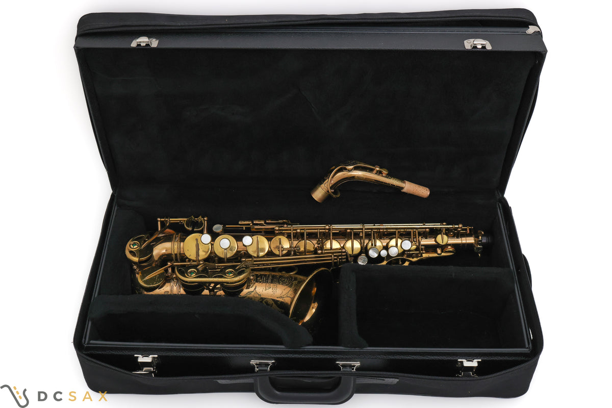 1958 75,xxx Selmer Mark VI Alto Saxophone, 99% Original Lacquer, Medium Bow, Video