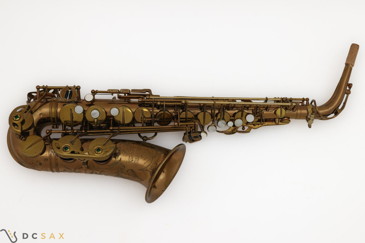 1958 75,xxx Selmer Mark VI Alto Saxophone, 99% Original Lacquer, Medium Bow, Video