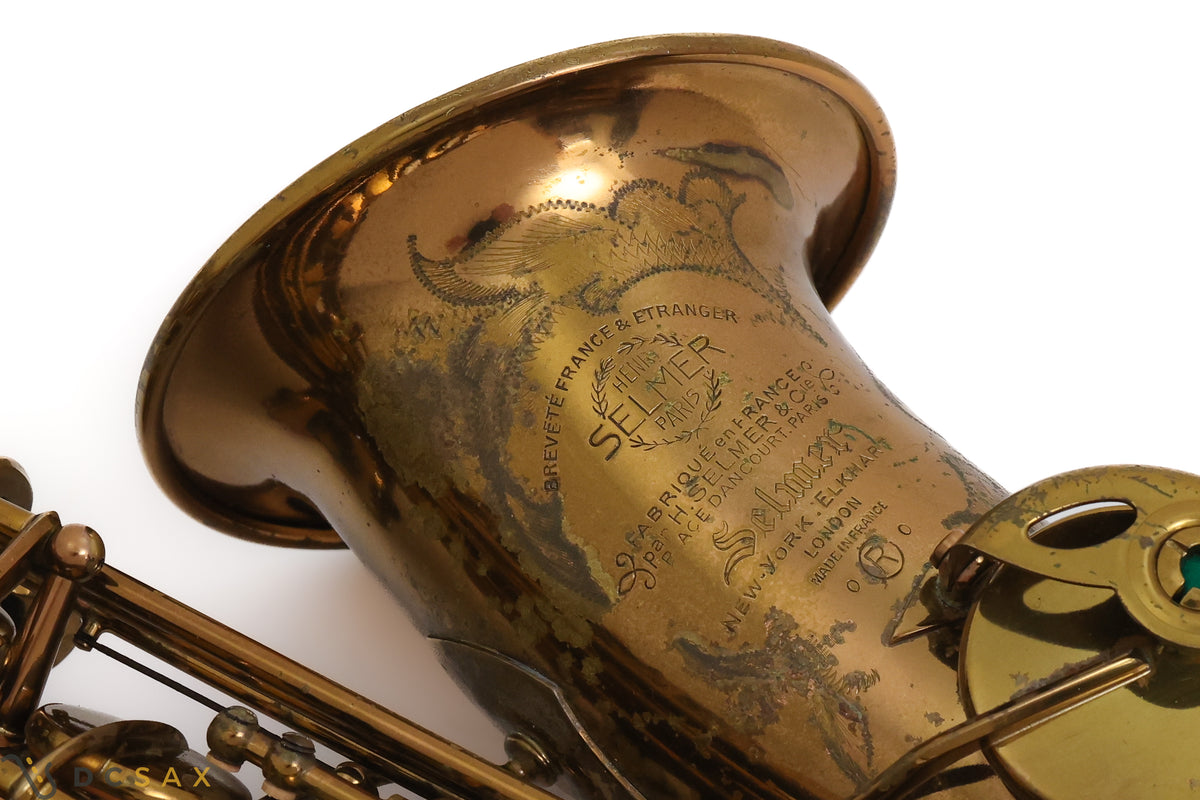 1958 75,xxx Selmer Mark VI Alto Saxophone, 99% Original Lacquer, Medium Bow, Video
