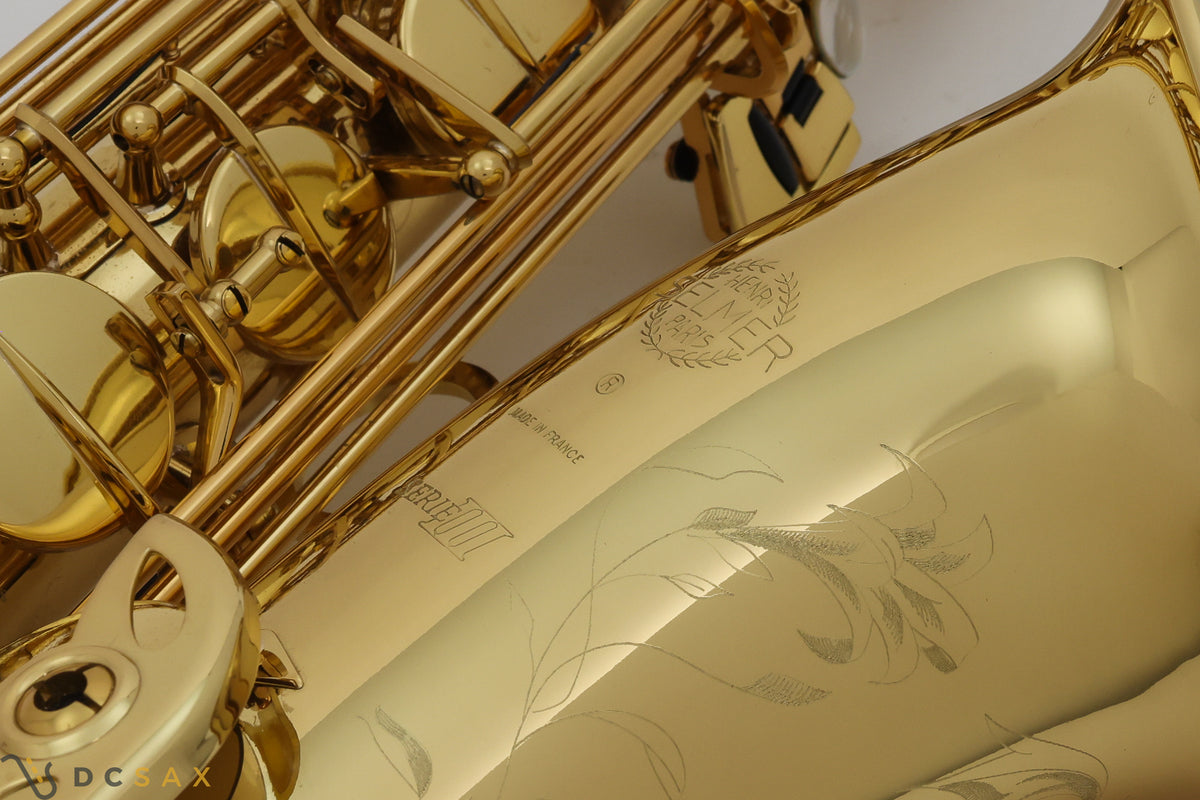 2022 Selmer Jubilee Series III Tenor Saxophone, Near Mint, Just Serviced, Original Case