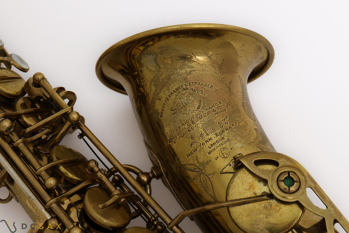 1960 90,xxx Selmer Mark VI Alto Saxophone, 90% Original Lacquer, Overhaul