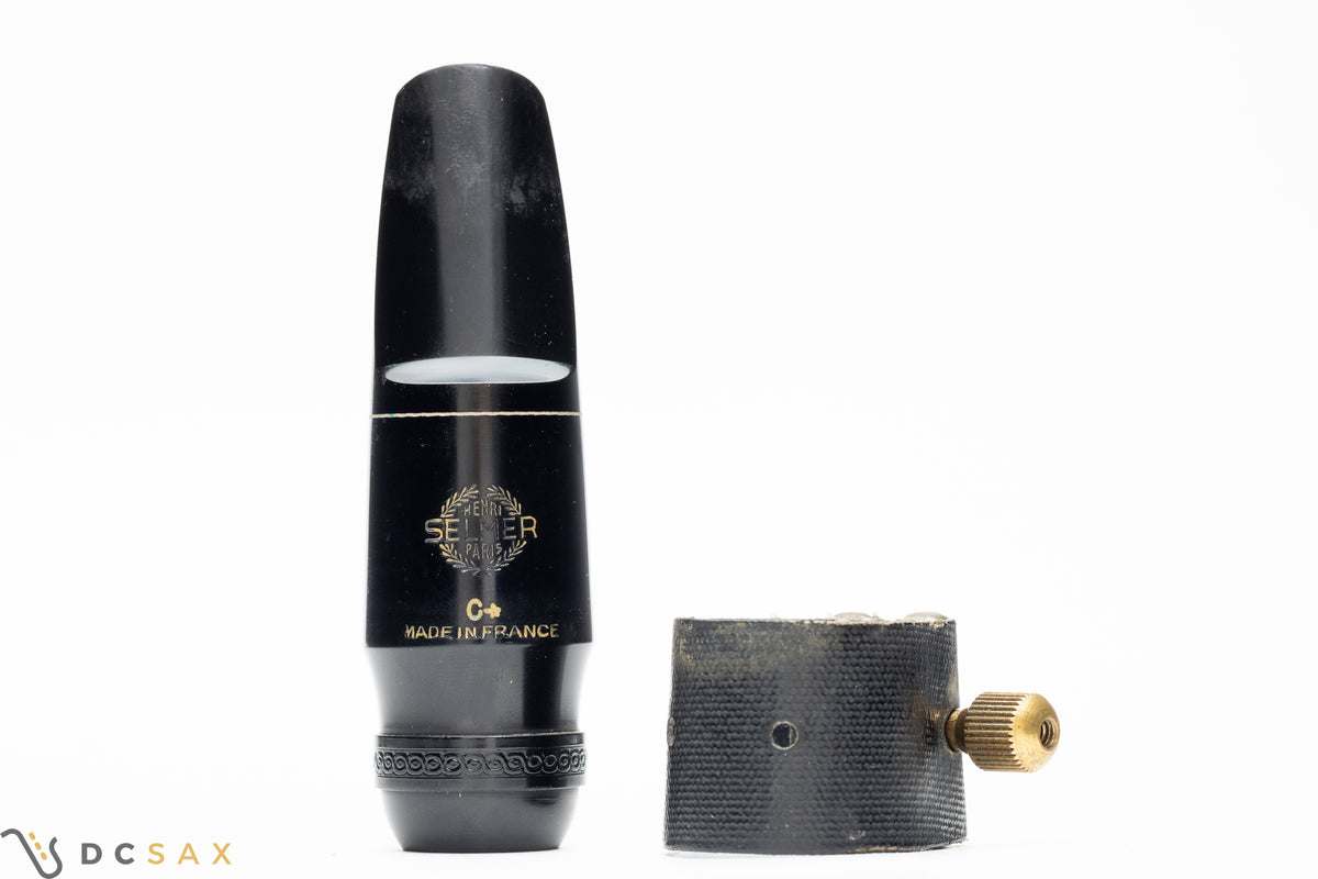 Selmer Soloist Style Scroll Shank Alto Saxophone Mouthpiece, C*, From Mark VI