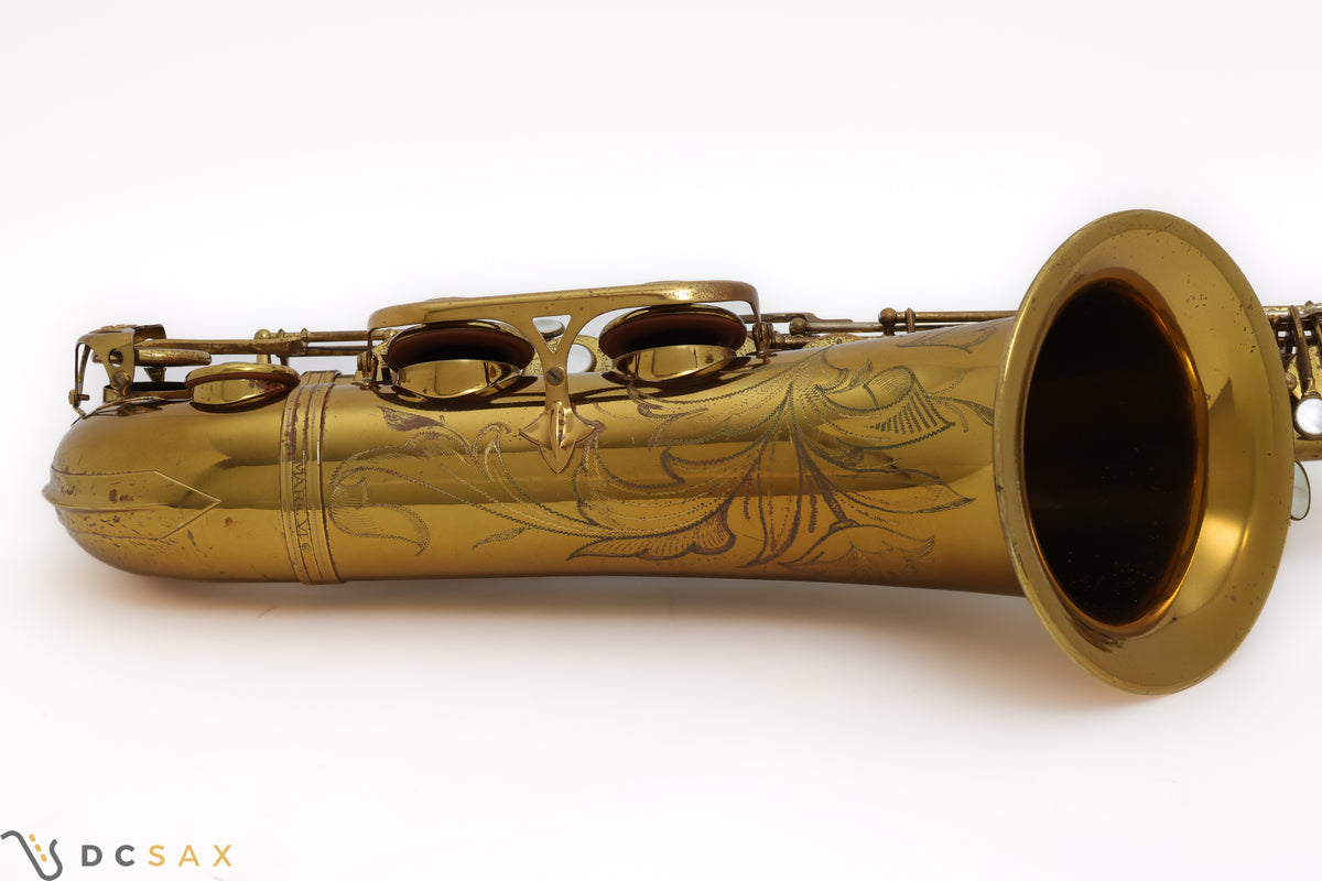 1967 142,xxx Selmer Mark VI Tenor Saxophone, 95% Original Lacquer, Vertical Stamp, Fresh Overhaul