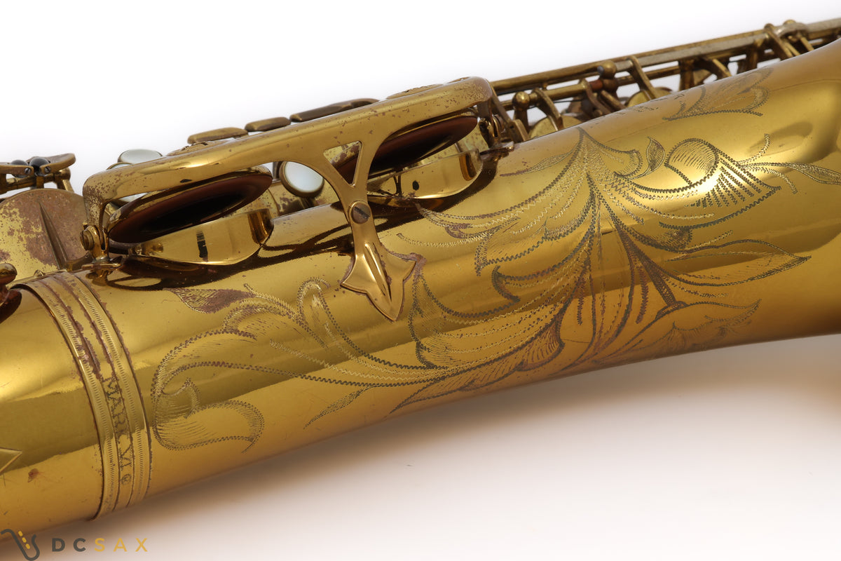 1967 142,xxx Selmer Mark VI Tenor Saxophone, 95% Original Lacquer, Vertical Stamp, Fresh Overhaul