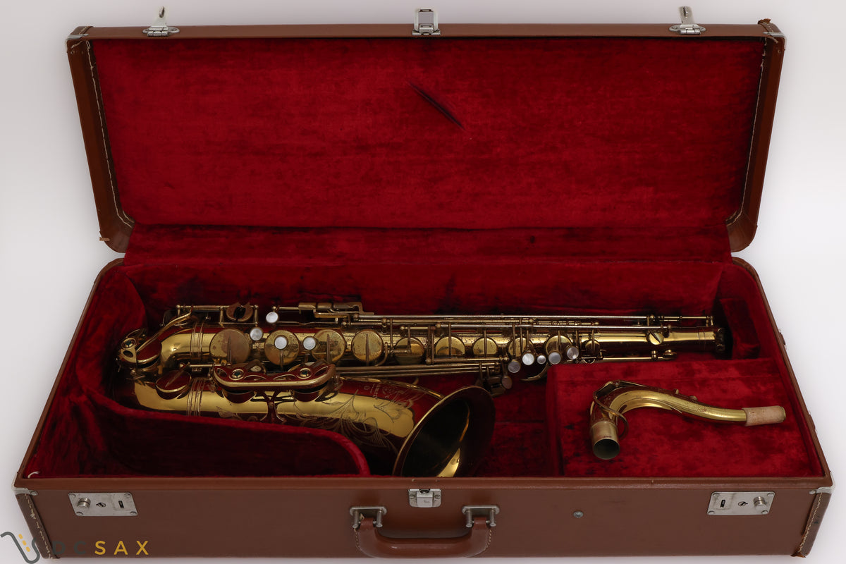 1967 142,xxx Selmer Mark VI Tenor Saxophone, 95% Original Lacquer, Vertical Stamp, Fresh Overhaul