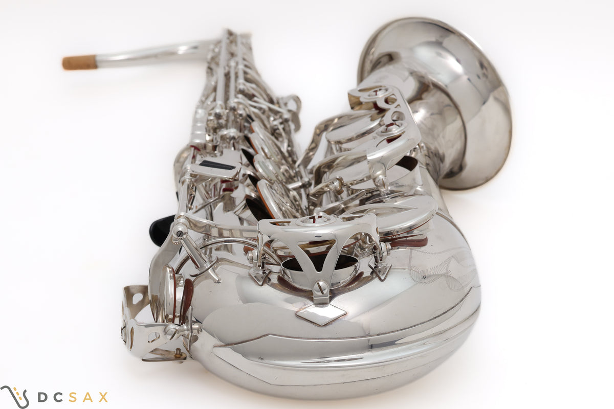 Yamaha Custom YTS-875EXS Silver Plated Tenor Saxophone, Just Serviced, Near Mint