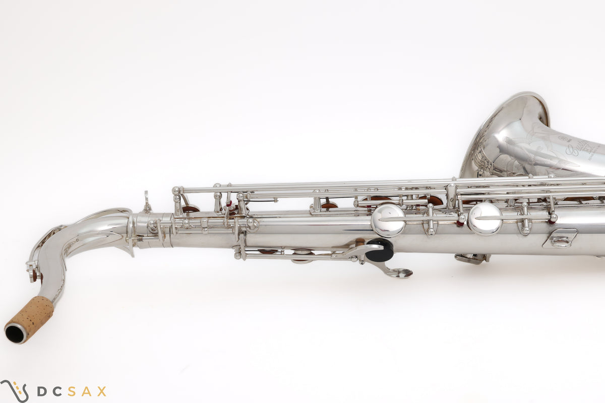 Yamaha Custom YTS-875EXS Silver Plated Tenor Saxophone, Just Serviced, Near Mint