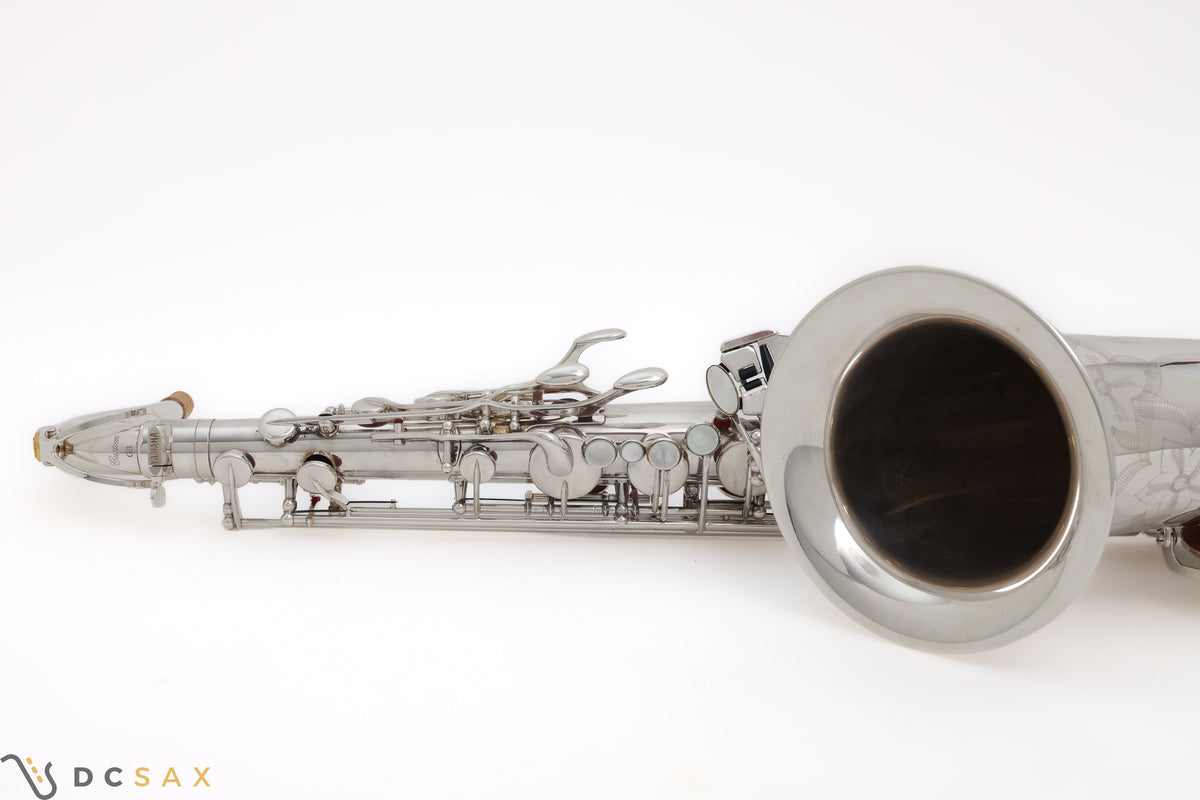Yamaha Custom YTS-875EXS Silver Plated Tenor Saxophone, Just Serviced, Near Mint