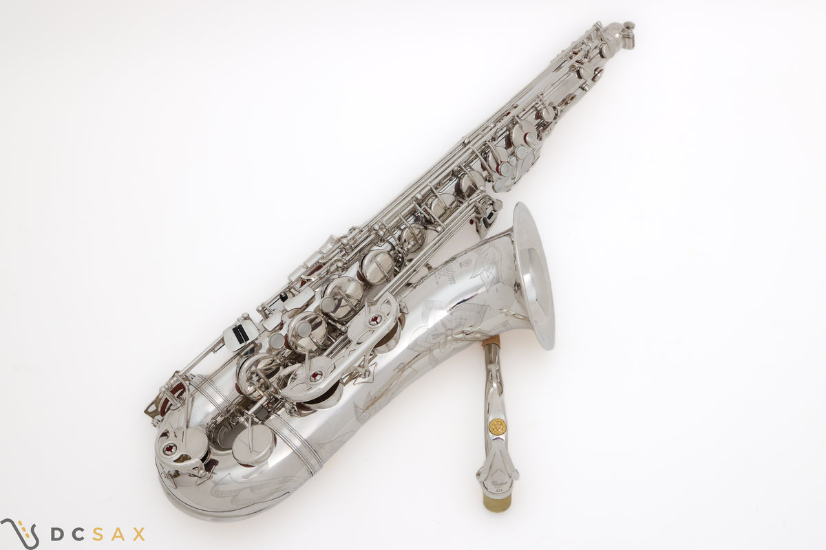Yamaha Custom YTS-875EXS Silver Plated Tenor Saxophone, Just Serviced, Near Mint