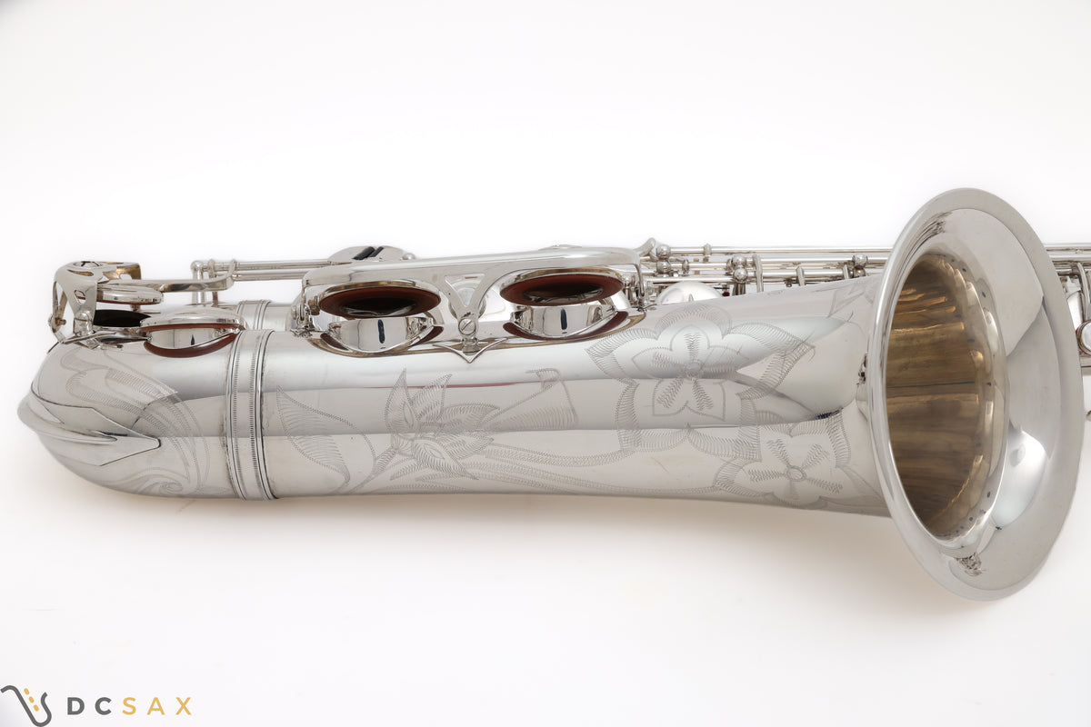 Yamaha Custom YTS-875EXS Silver Plated Tenor Saxophone, Just Serviced, Near Mint