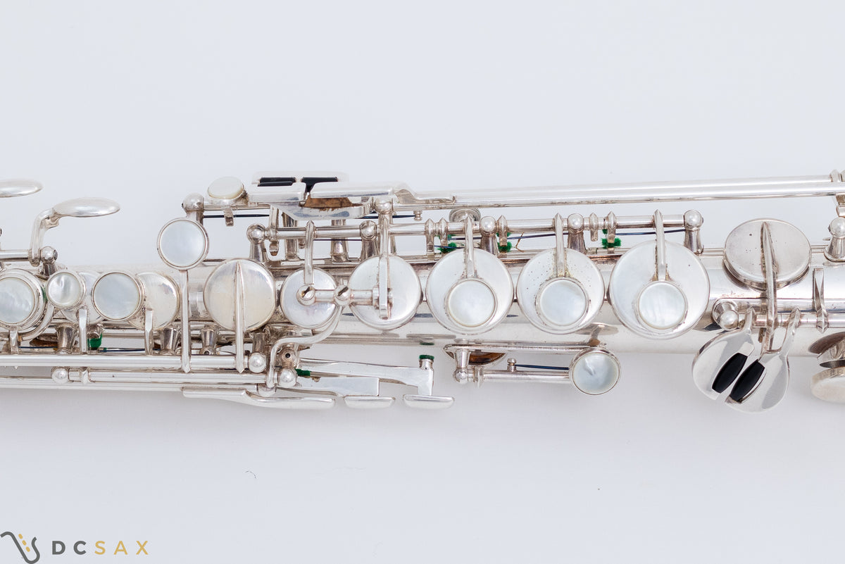 Silver Plated Selmer Mark VI Soprano Saxophone, Video, Just Serviced