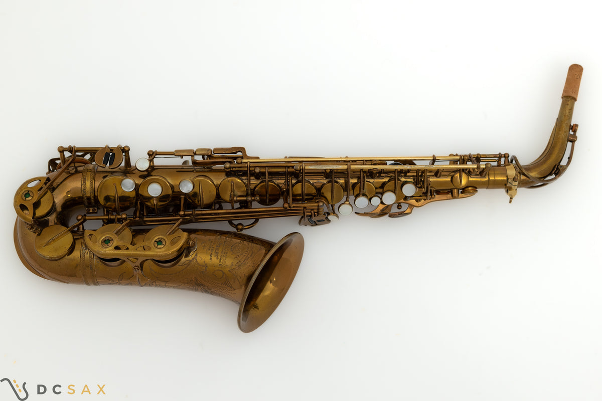 1958 79,xxx Selmer Mark VI Alto Saxophone, 98% Original Lacquer, Video, Medium Bow