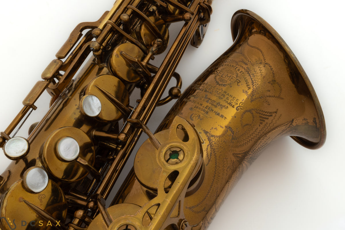 1958 79,xxx Selmer Mark VI Alto Saxophone, 98% Original Lacquer, Video, Medium Bow