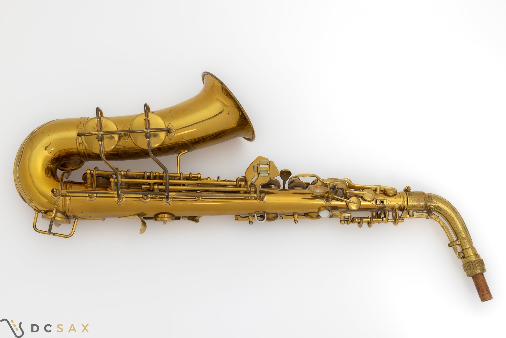 1947 Conn 6M Alto Saxophone, Rolled Tone Holes, Near Mint