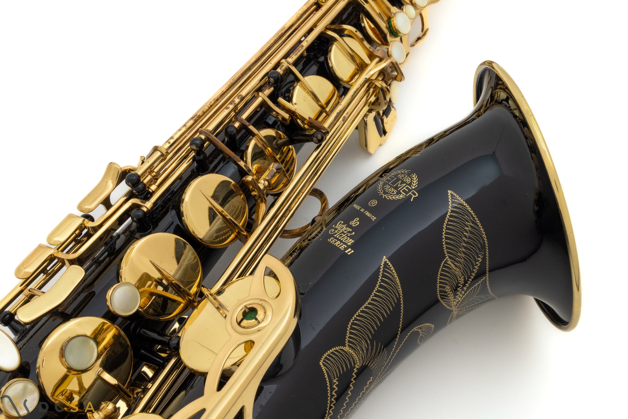 Selmer Series II Tenor Saxophone, Black Lacquer, Just Serviced