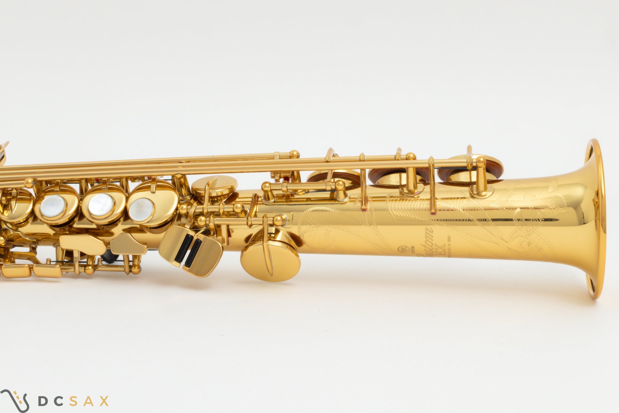 Yamaha Custom YSS 875EX Soprano Saxophone Excellent Condition Just S DC Sax