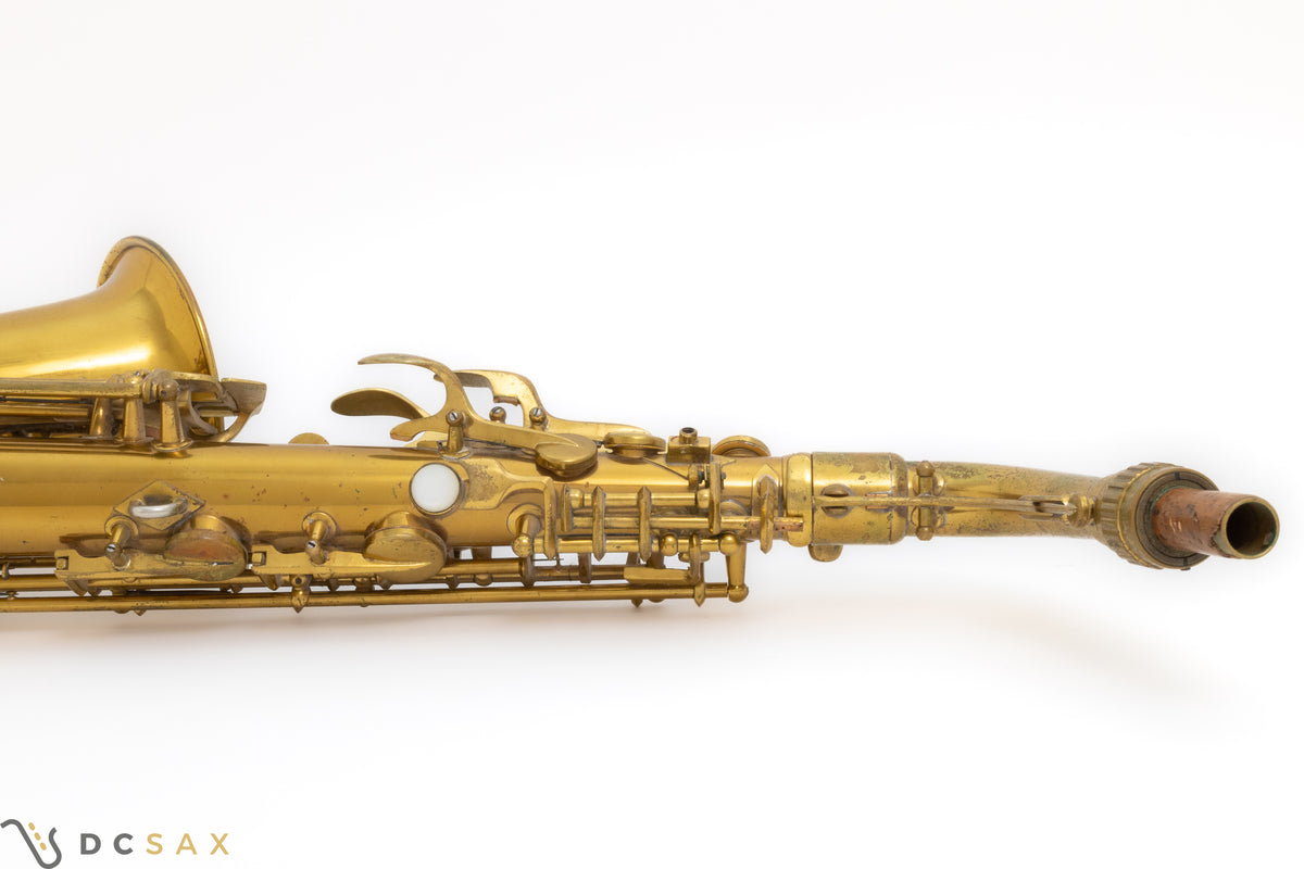 1947 Conn 6M Alto Saxophone, Rolled Tone Holes, Near Mint