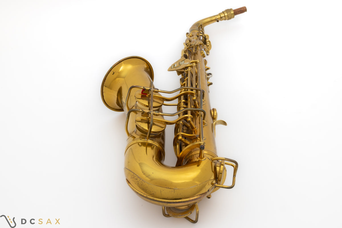 1947 Conn 6M Alto Saxophone, Rolled Tone Holes, Near Mint