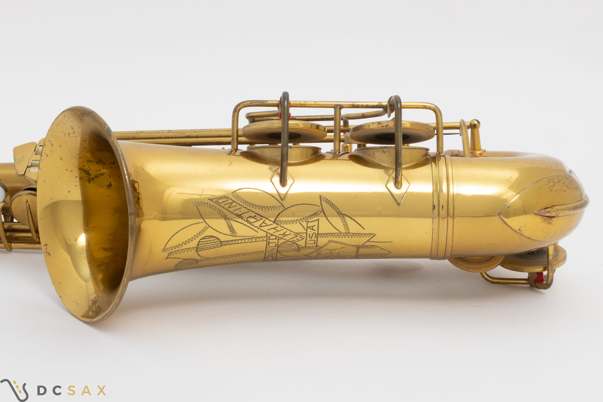 1947 Conn 6M Alto Saxophone, Rolled Tone Holes, Near Mint