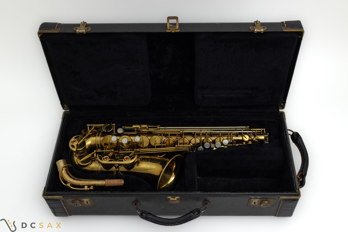 1958年製 Selmer Mark VI アルトサックス 77,xxx番台、ミディアムボウ、ハイF#キー付き、試奏動画あり