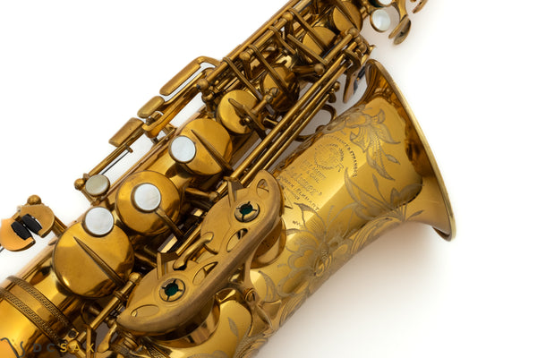 1947 Selmer Super Balanced Action SBA Alto Saxophone, Overhaul, Original Lacquer