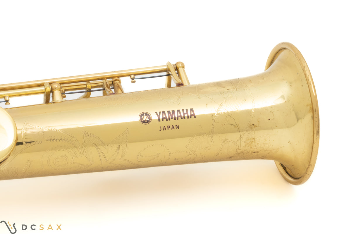 ヤマハ YSS-62R ソプラノサックス、パープルラベル、整備済み