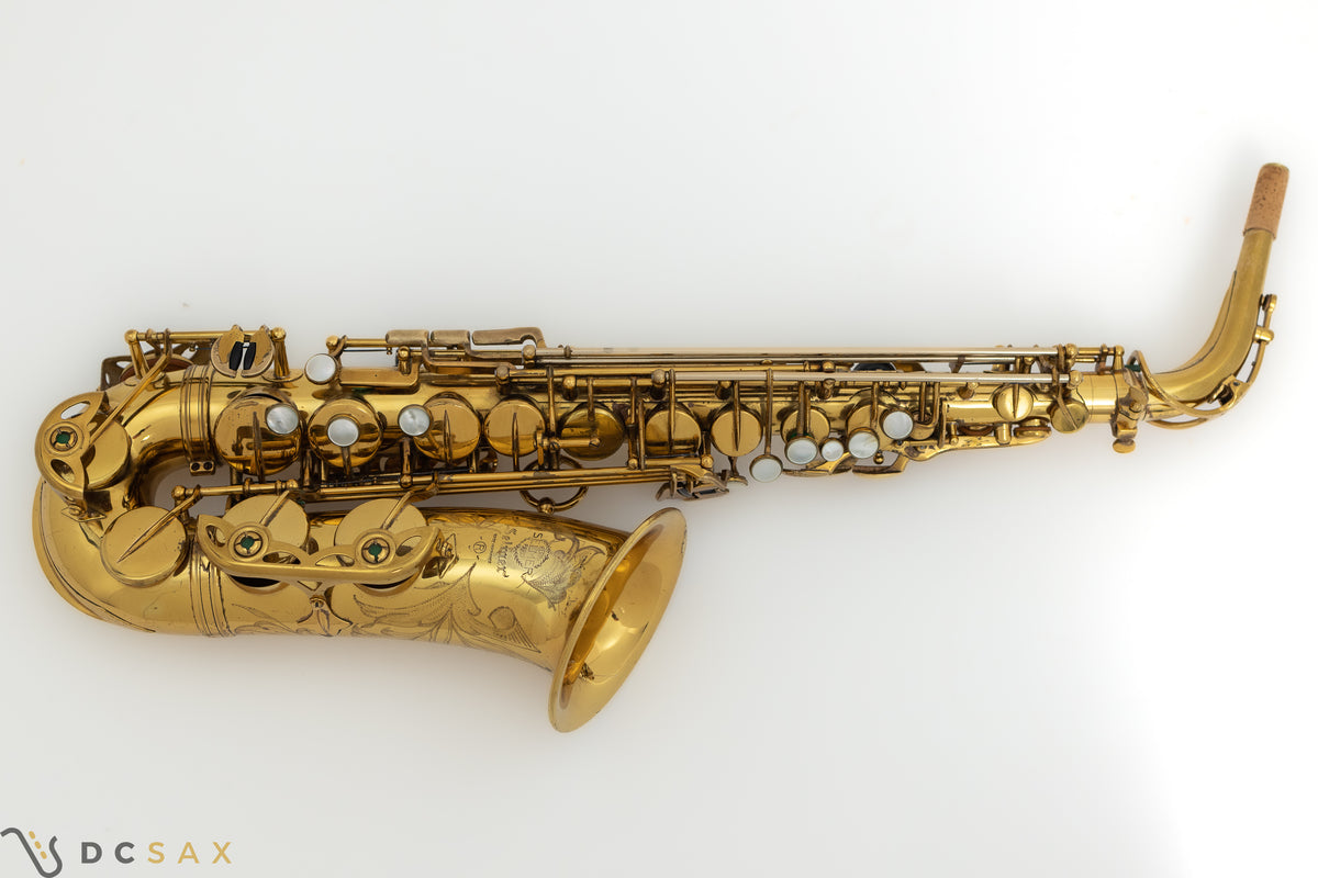 1969 165,xxx Selmer Mark VI Alto Saxophone, 98% Original Lacquer, Video, High F#