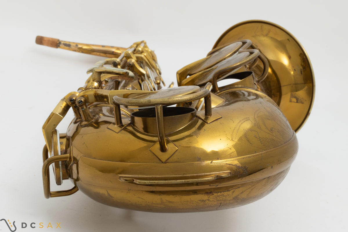 1937 King Zephyr Special Tenor Saxophone, Full Pearls, Video