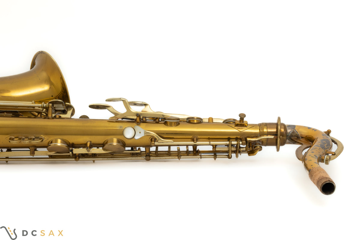 1937 King Zephyr Special Tenor Saxophone, Full Pearls, Video