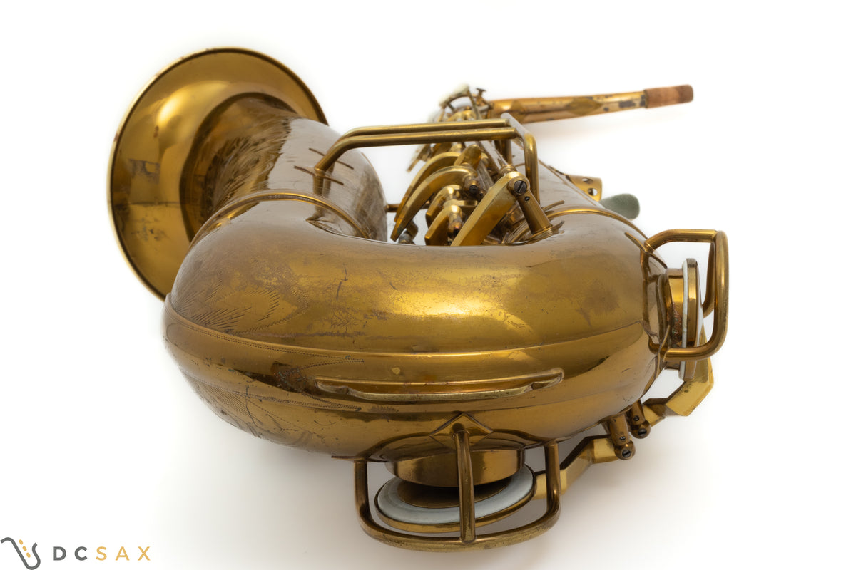1937 King Zephyr Special Tenor Saxophone, Full Pearls, Video