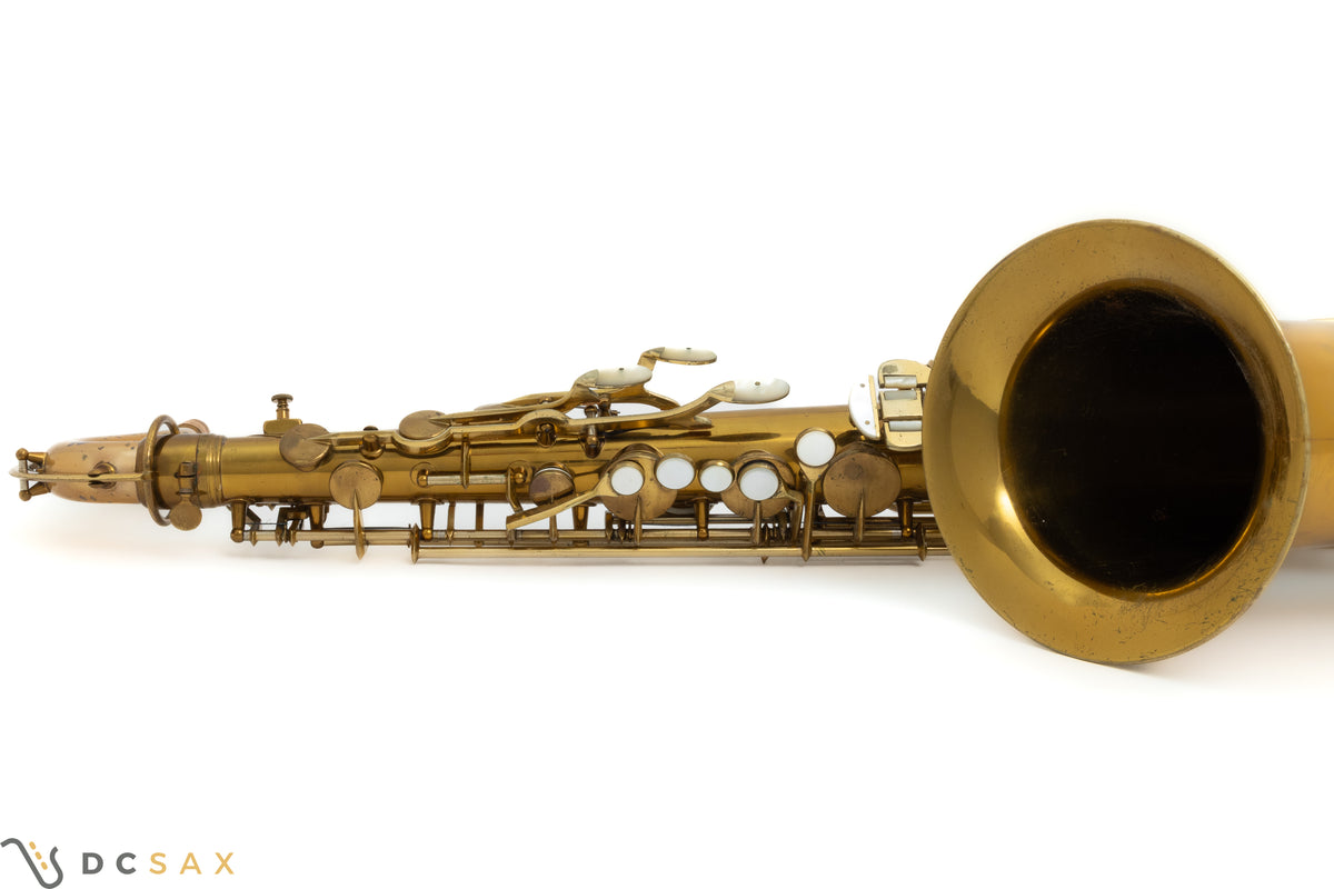 1937 King Zephyr Special Tenor Saxophone, Full Pearls, Video