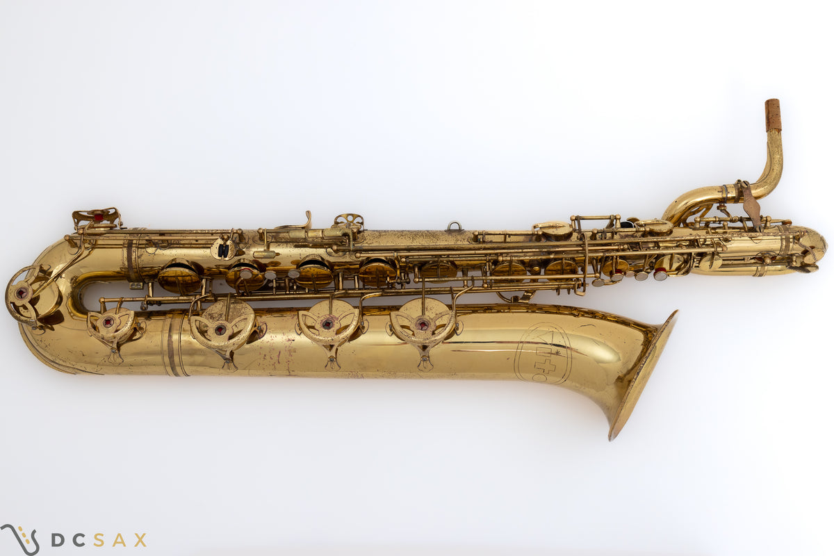 Vito Low A Baritone Saxophone, Made by Yanagisawa