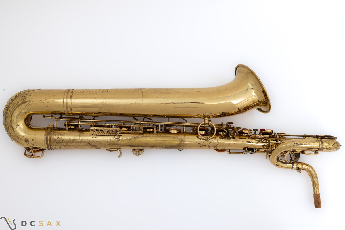 Vito Low A Baritone Saxophone, Made by Yanagisawa