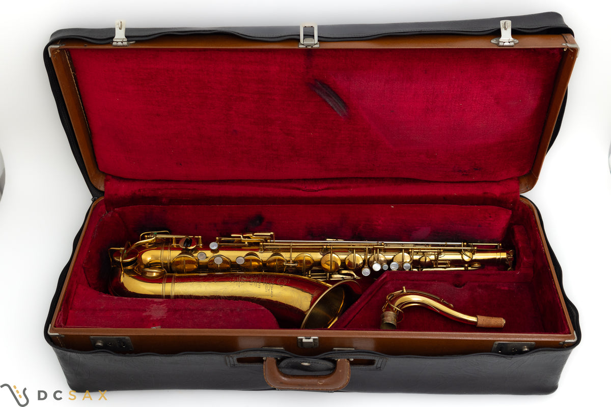 1933 18,xxx Selmer Super Sax Tenor Saxophone 'Cigar Cutter', Video
