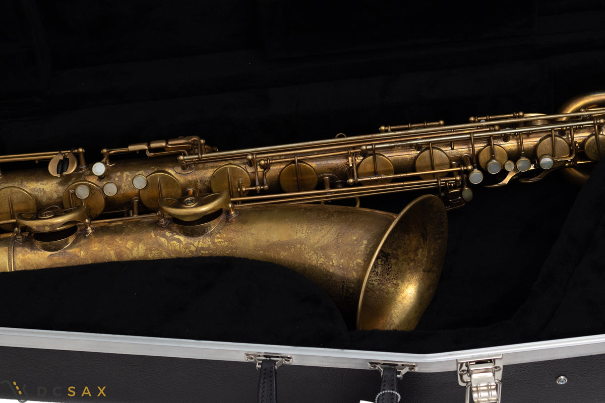 1960 90,xxx Selmer Mark VI Baritone Saxophone, Original Lacquer, Overhaul